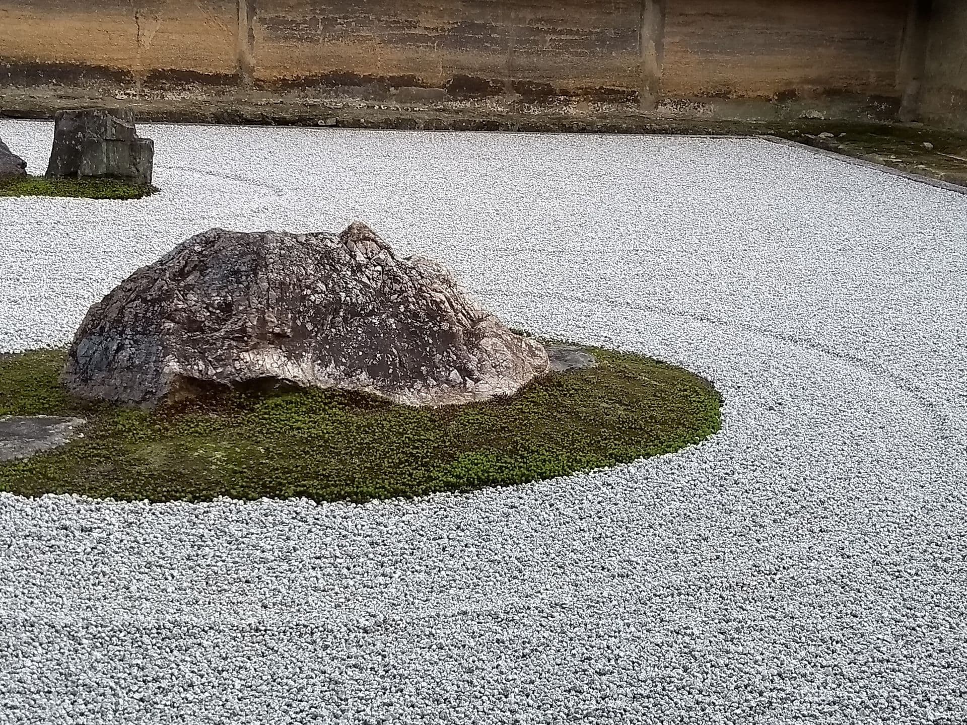 Zen garden in Kyoto