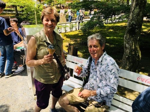 Ice cream in Kyoto