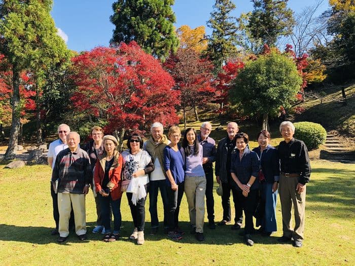 Homestay in Kansai - group picture