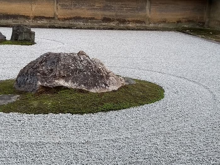 Zen garden in Kyoto