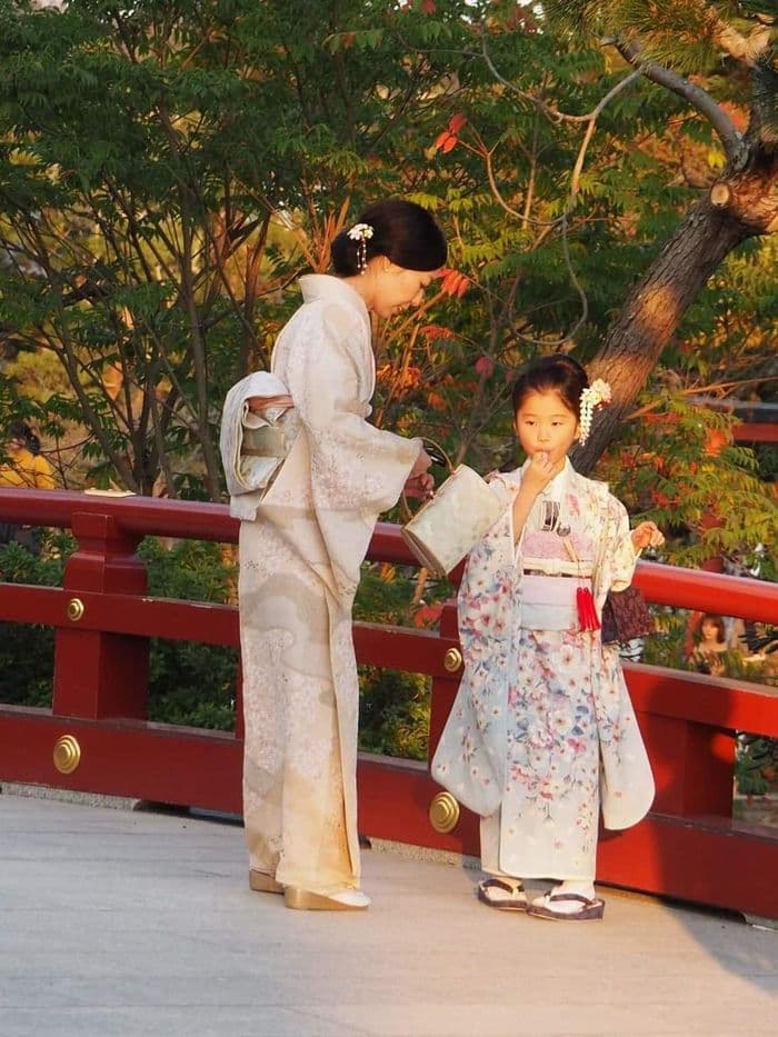 Kimono in Kamakura