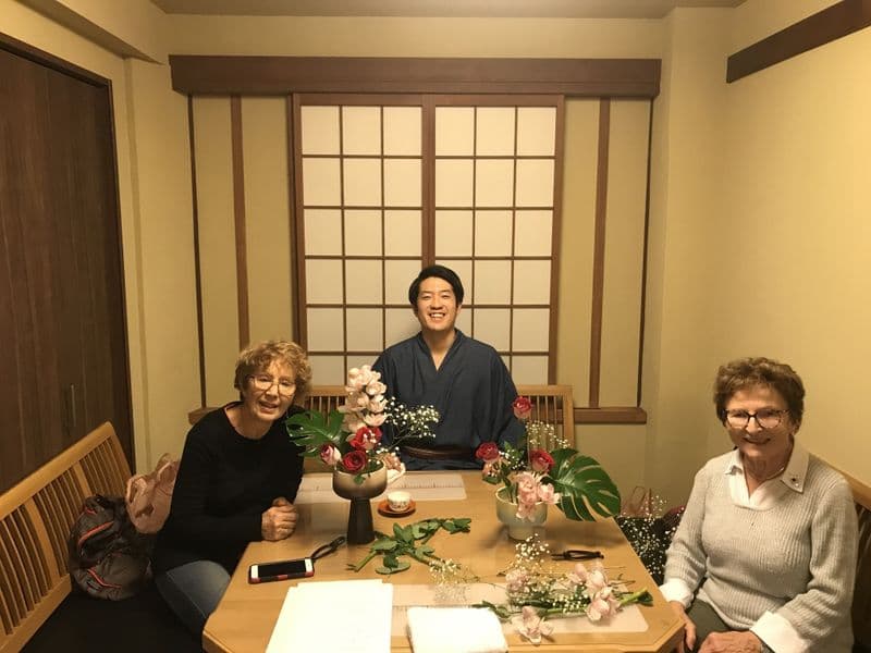 Ikebana in Kyoto