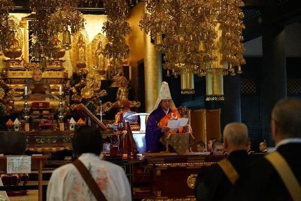 minobu san morning ceremony