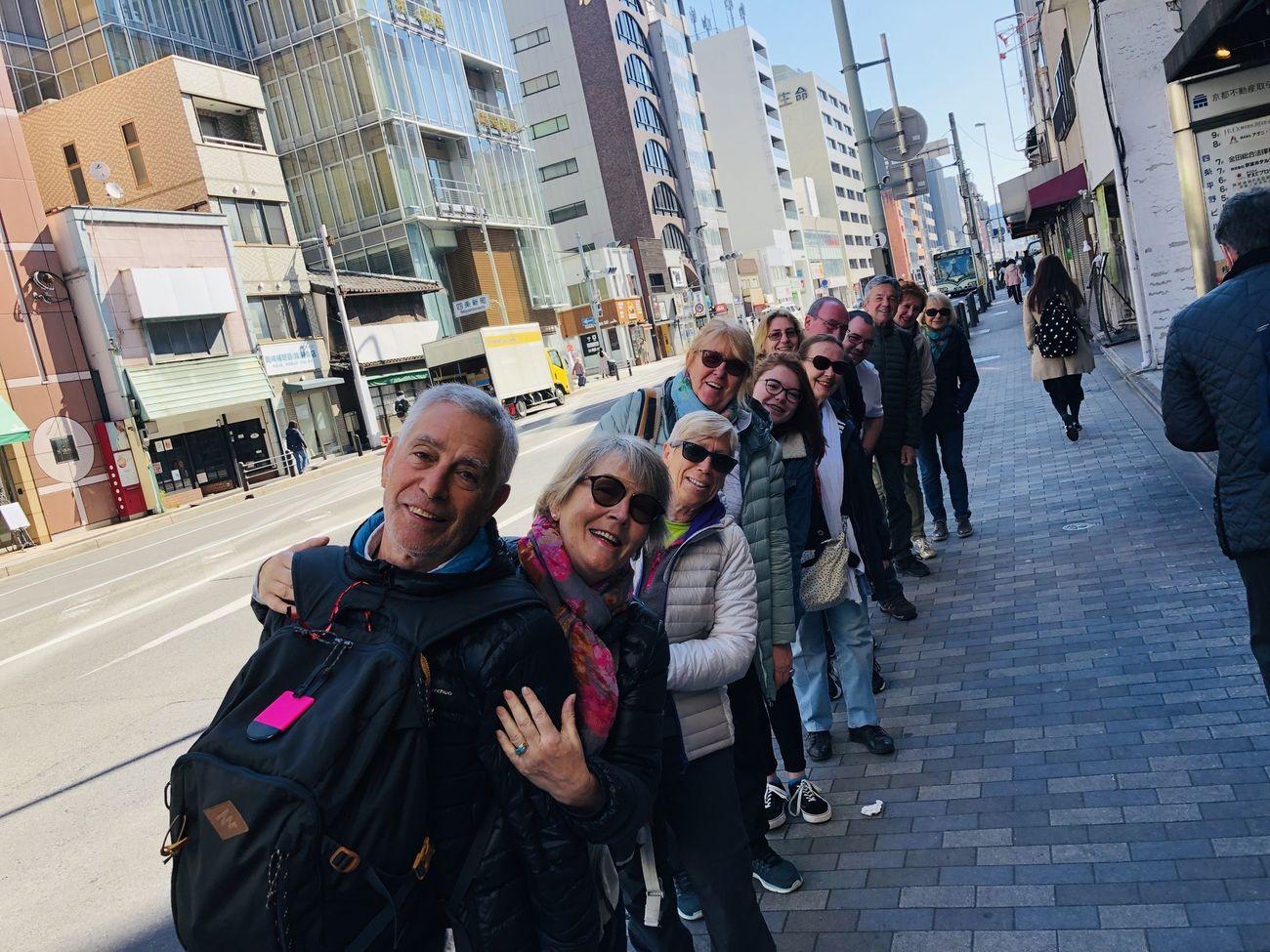 Group picture in Tokyo