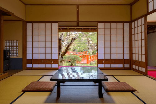 Sekishoin - View on the garden