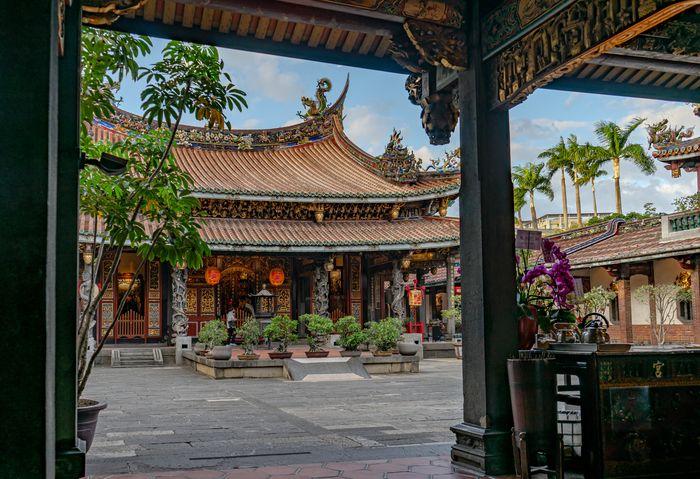 Baoan temple in Taipei