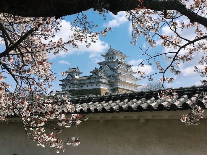 Himeji Castle far