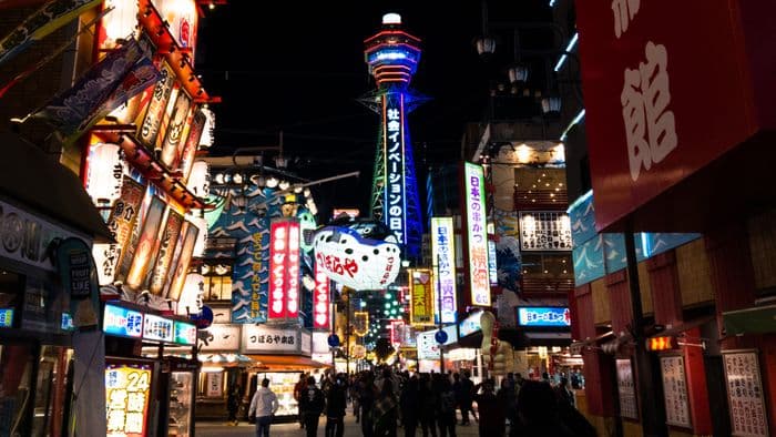 Shopping in the Shinsekai District