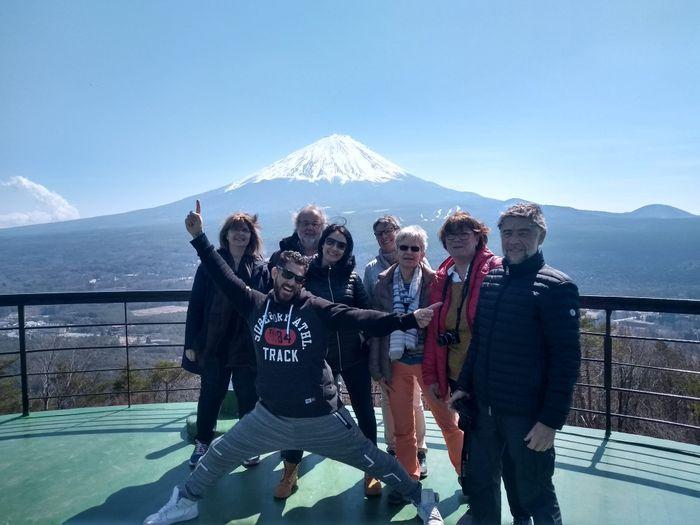 Mount Fuji - group picture