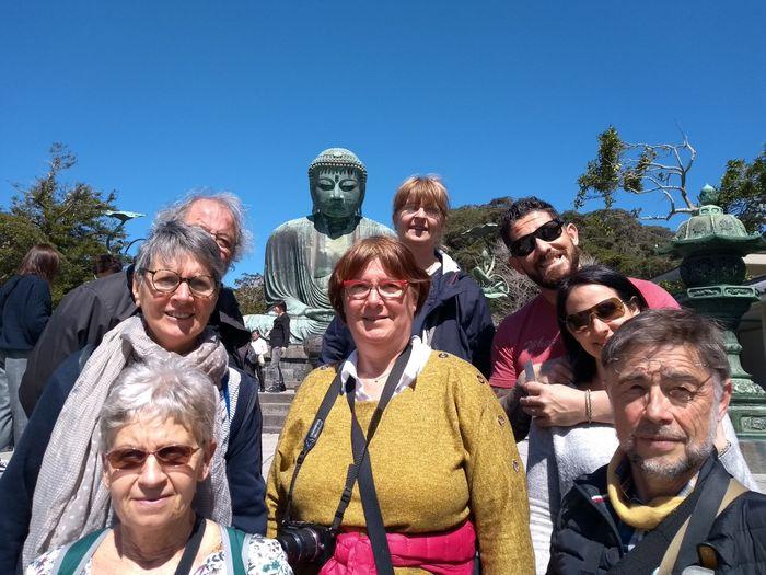 Kamakura Buddha - group picture