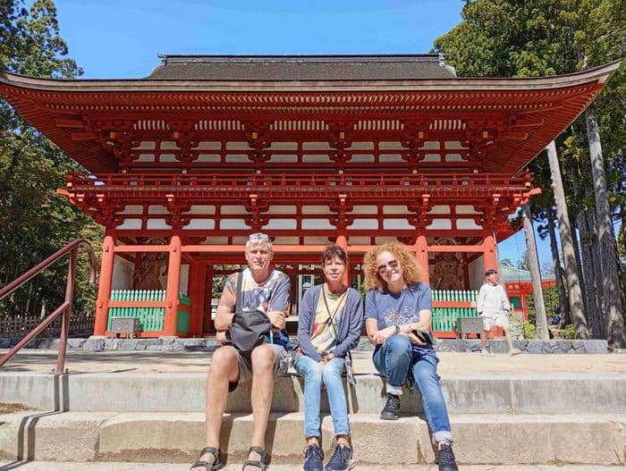 Schöne Sonne. In Koyasan.