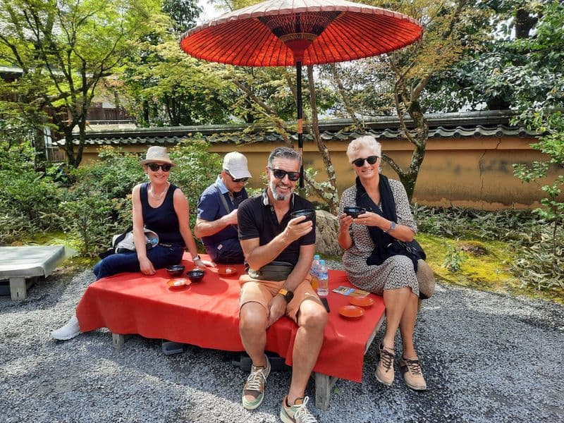 Tee bei bestem Wetter