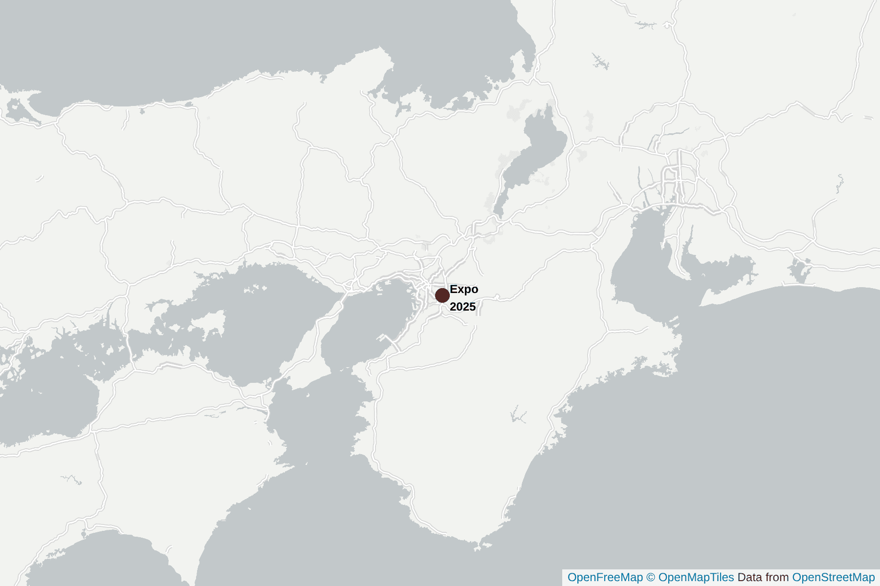 Carte de Expo 2025
