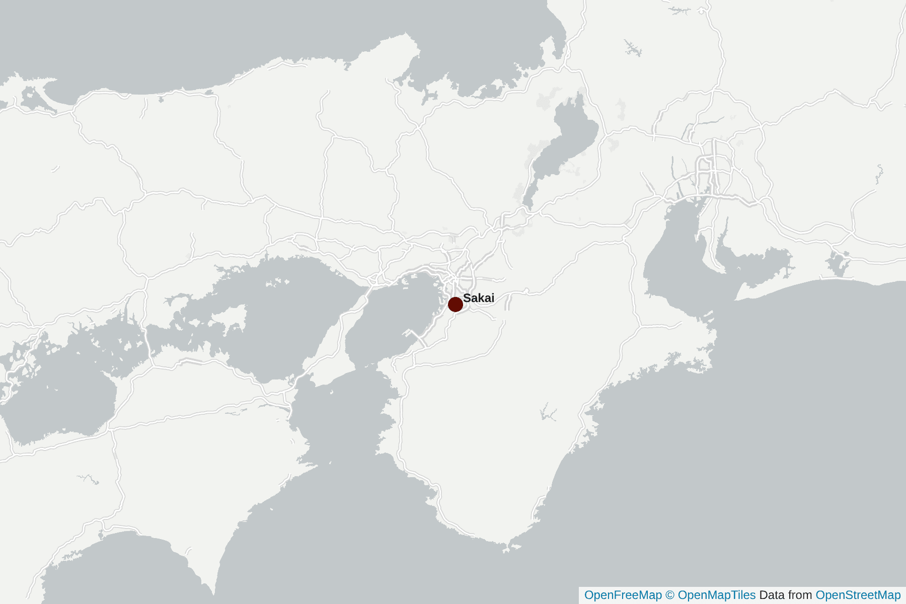 Carte de Sakai